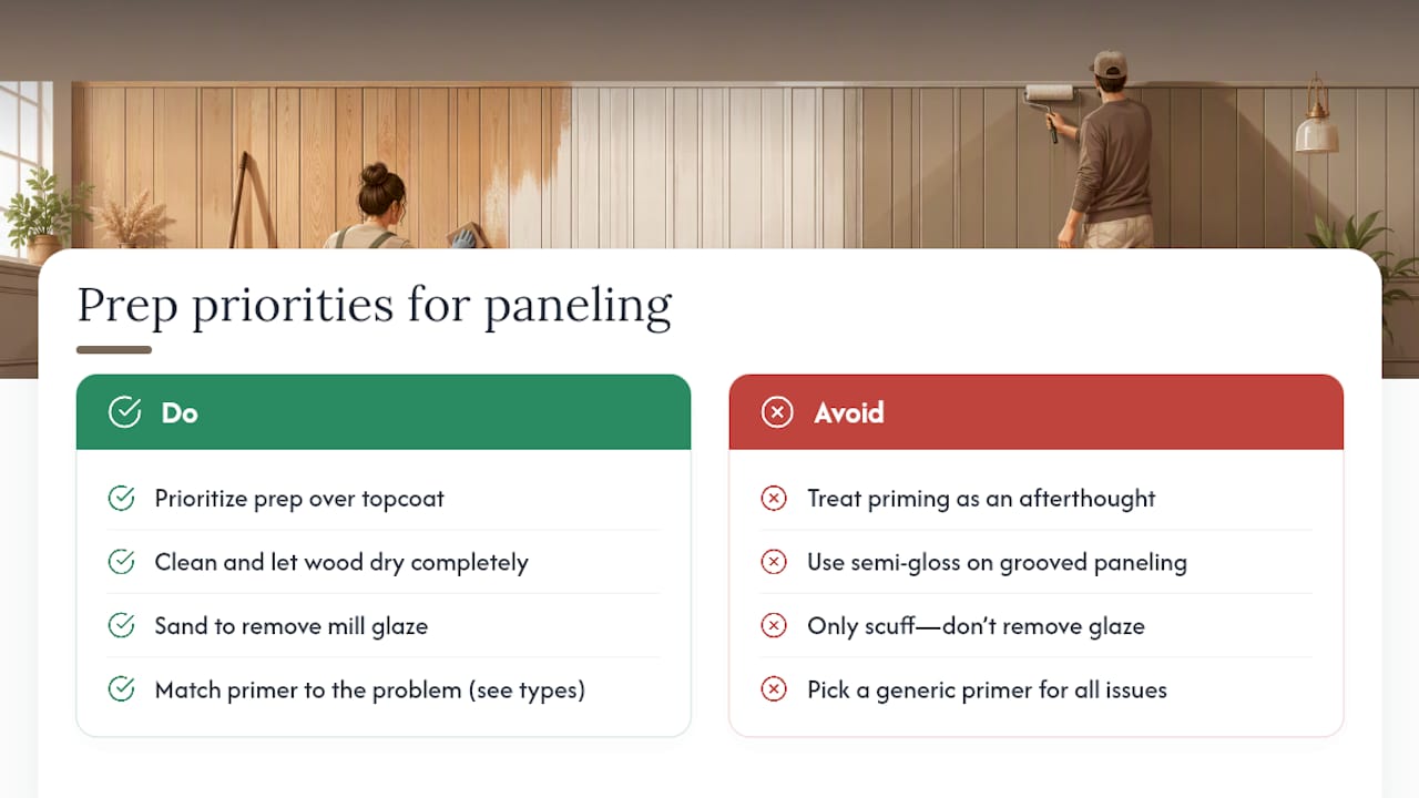 What Homeowners Get Wrong About Finishing Paneling — overview diagram