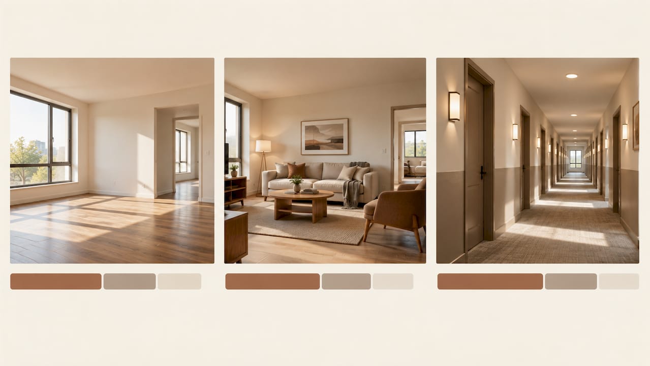Illustration comparing three painting pricing tiers